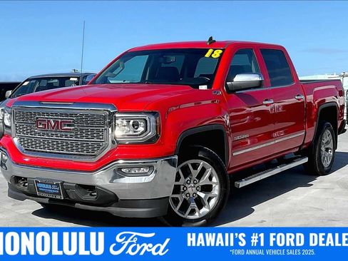 Used 2018 GMC Sierra 1500 SLT w/ SLT Premium Package AWD/4WD image 1