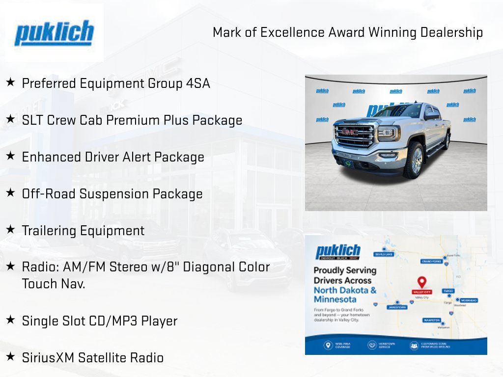 Certified 2017 GMC Sierra 1500 SLT AWD/4WD image 10