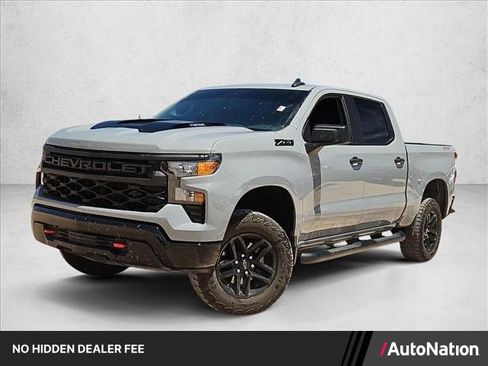 Used 2024 Chevrolet Silverado 1500 Custom Trail Boss w/ LPO, Dark Essentials Package AWD/4WD image 1