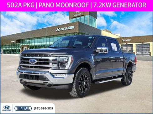 Used 2021 Ford F150 Lariat w/ Equipment Group 502A High image 1