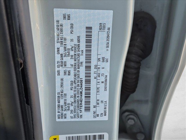 Used 2021 Ford Ranger XL w/ Equipment Group 101A High RWD image 14