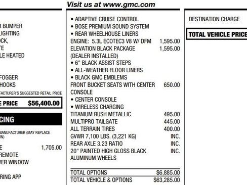 Used 2025 GMC Sierra 1500 Elevation w/ Preferred Package AWD/4WD image 2