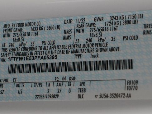 Used 2023 Ford F150 XLT w/ Equipment Group 301A Mid image 47