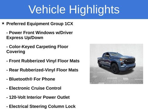 Certified 2024 Chevrolet Silverado 1500 Custom w/ Turbomax Blackout Package RWD image 4