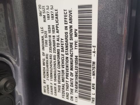 Certified 2020 Honda CR-V EX-L image 20