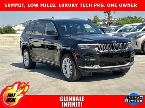 Used 2021 Jeep Grand Cherokee L Summit w/ Advanced Protech Group IV image 1