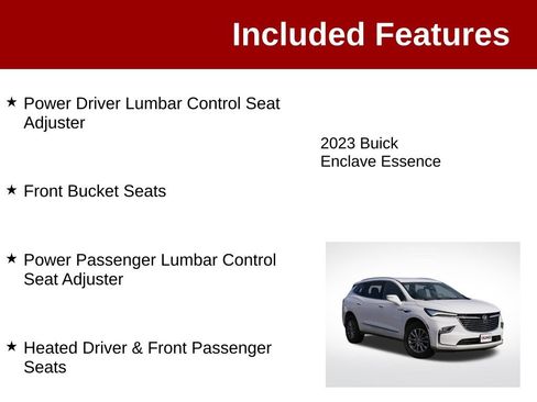 Used 2023 Buick Enclave Essence AWD/4WD image 4