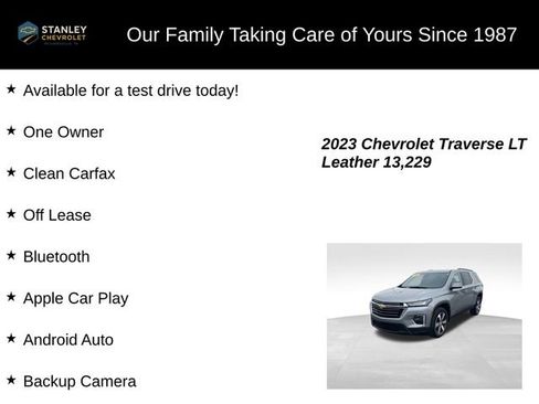 Used 2023 Chevrolet Traverse LT w/ LT Premium Package image 9