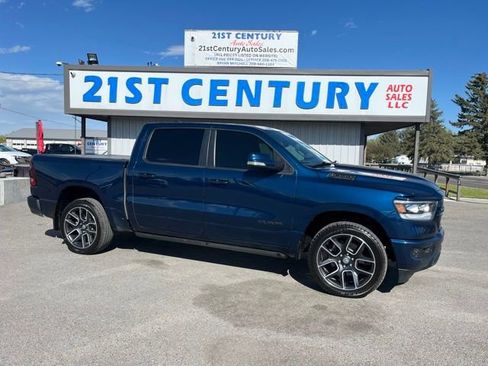 Used 2021 RAM 1500 Sport w/ Leather & Sound Group AWD/4WD image 1
