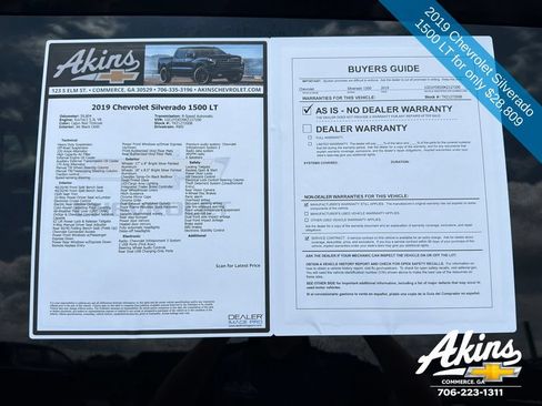 Used 2019 Chevrolet Silverado 1500 LT w/ All-Star Edition AWD/4WD image 11