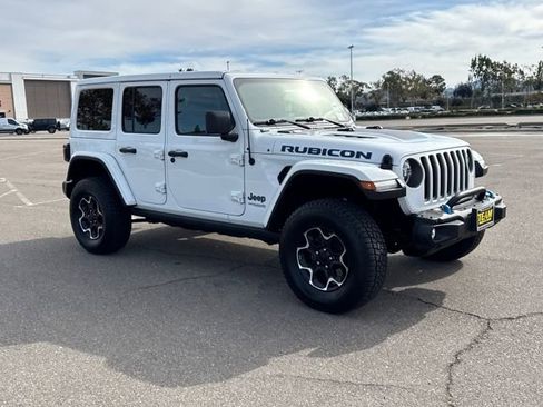 Used 2022 Jeep Wrangler Unlimited Rubicon 4xe w/ Steel Bumper Group image 7