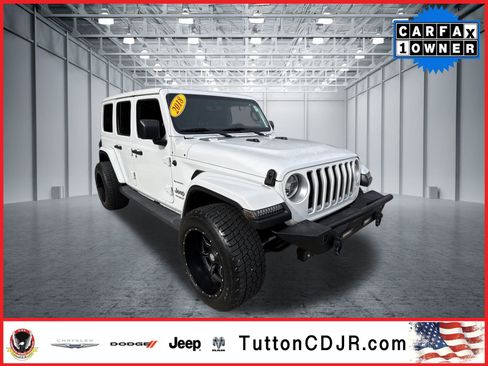 Used 2018 Jeep Wrangler Unlimited Sahara w/ Dual Top Group image 1