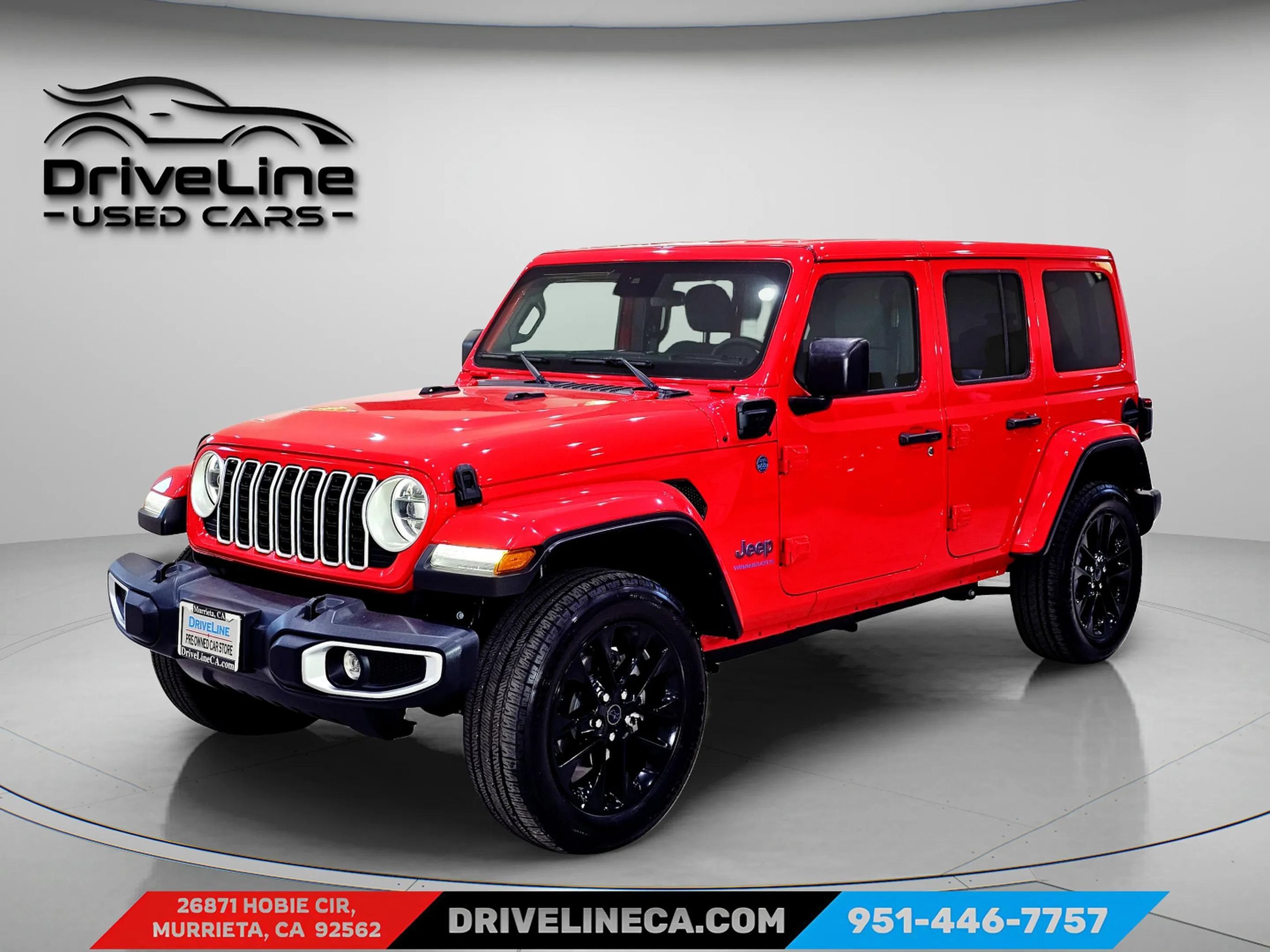 Used 2025 Jeep Wrangler Unlimited Sahara w/ Safety Group AWD/4WD image 1