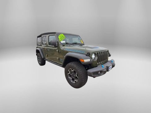 Used 2023 Jeep Wrangler Unlimited Rubicon 4xe w/ Safety Group AWD/4WD image 7