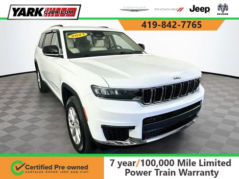 Certified 2021 Jeep Grand Cherokee L Limited AWD/4WD image 1