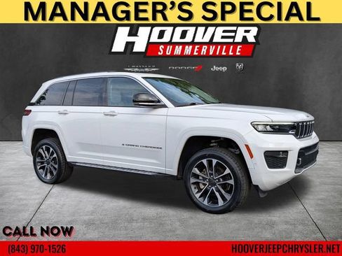 Used 2022 Jeep Grand Cherokee Overland w/ Adv Protech Group III AWD/4WD image 1