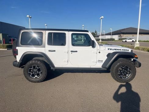 Used 2022 Jeep Wrangler Unlimited Rubicon 4xe w/ Cold Weather Group image 4