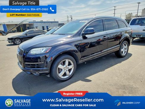 Used 2014 Audi Q7 TDI Premium Plus w/ Premium Plus Package AWD/4WD image 1