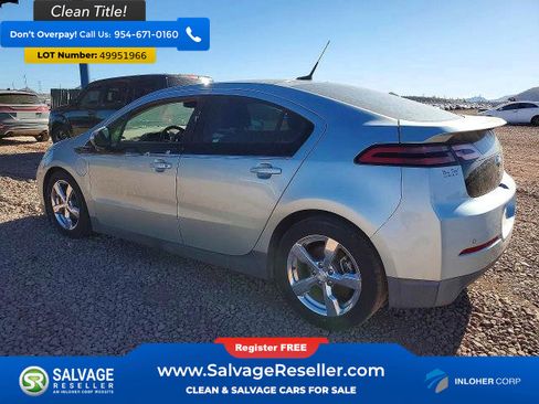 Used 2012 Chevrolet Volt Premium w/ Premium Trim Package FWD image 3