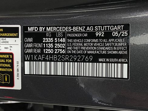 Certified 2025 Mercedes-Benz C 300 4MATIC Sedan image 33