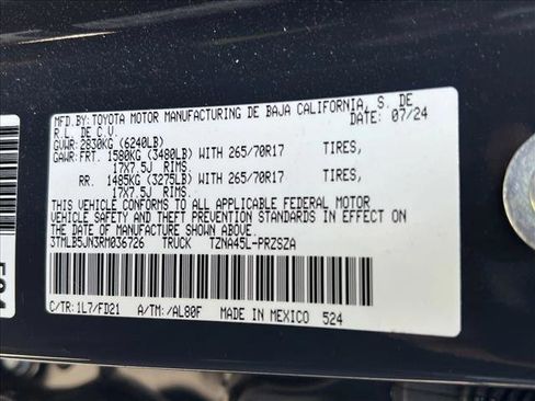 Used 2024 Toyota Tacoma TRD Off-Road AWD/4WD image 27