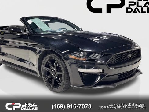 Used 2020 Ford Mustang Convertible w/ Equipment Group 101A RWD image 8