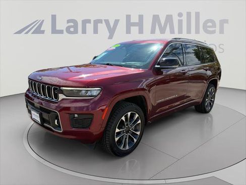 Certified 2021 Jeep Grand Cherokee L Overland w/ Advanced Protech Group III AWD/4WD image 1