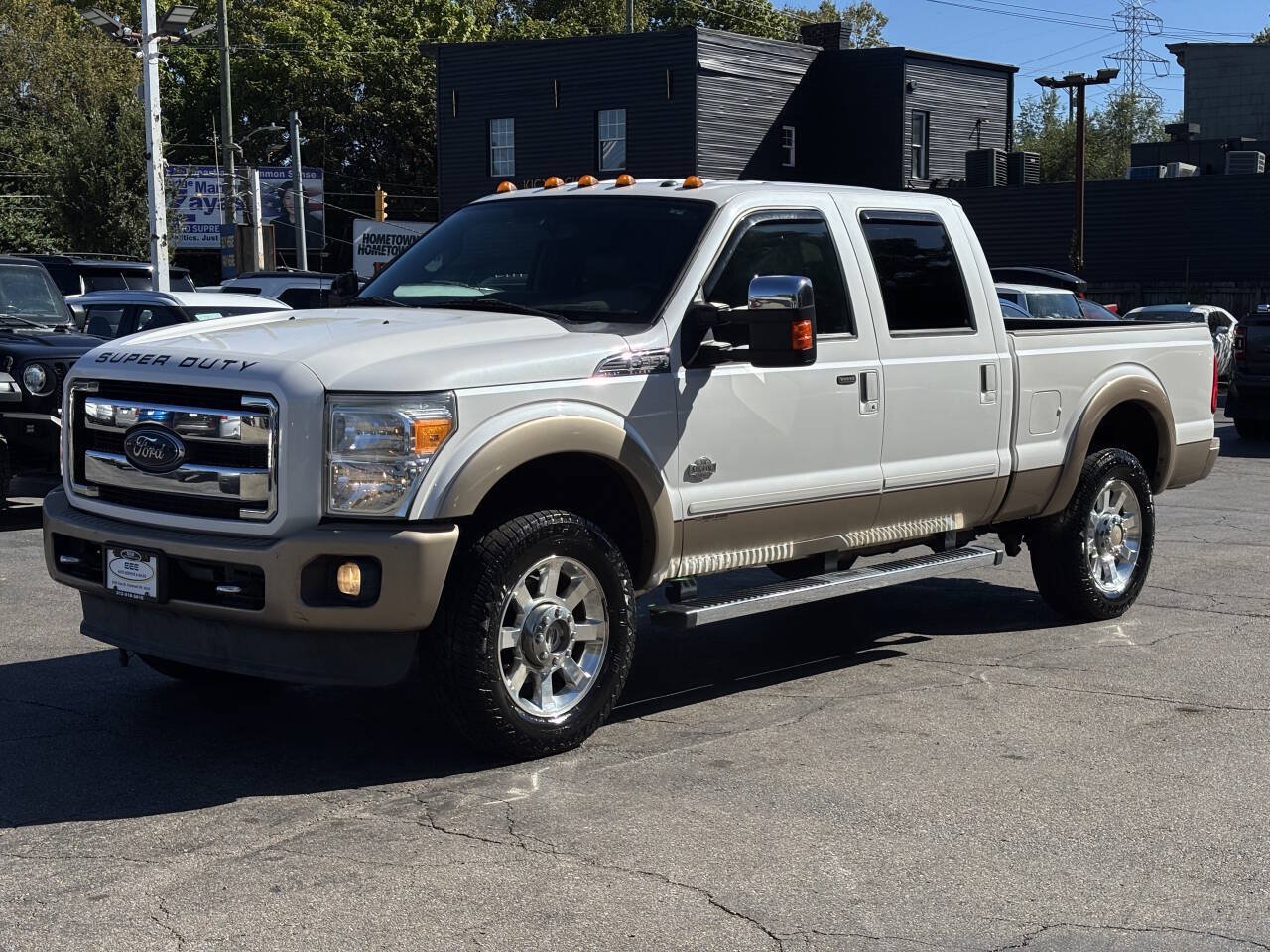 Used 2014 Ford F350 King Ranch w/ Snow Plow Prep Package AWD/4WD image 4