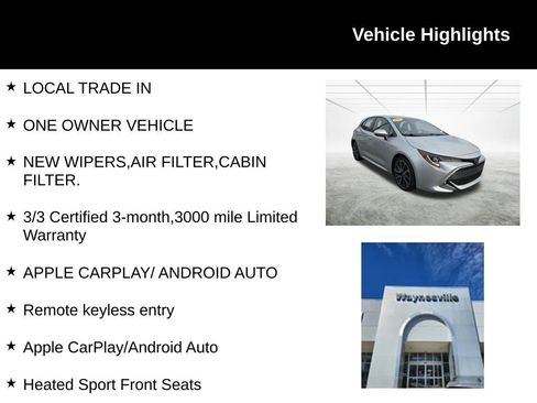 Used 2022 Toyota Corolla XSE image 2