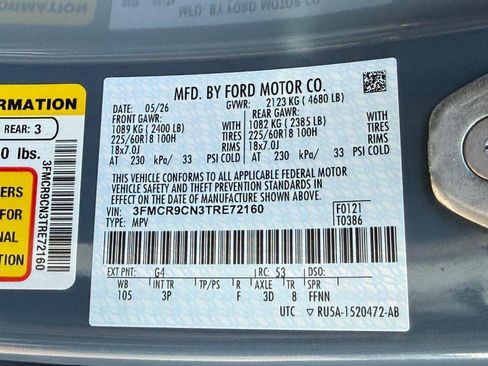 New 2026 Ford Bronco Sport Outer Banks w/ Outer Banks Tech Package+ AWD/4WD image 19
