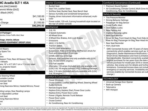 Used 2019 GMC Acadia SLT image 4