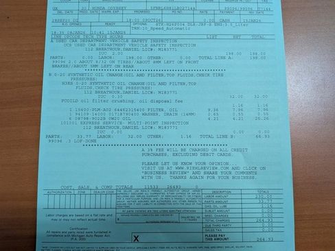 Used 2020 Honda Odyssey Touring image 2