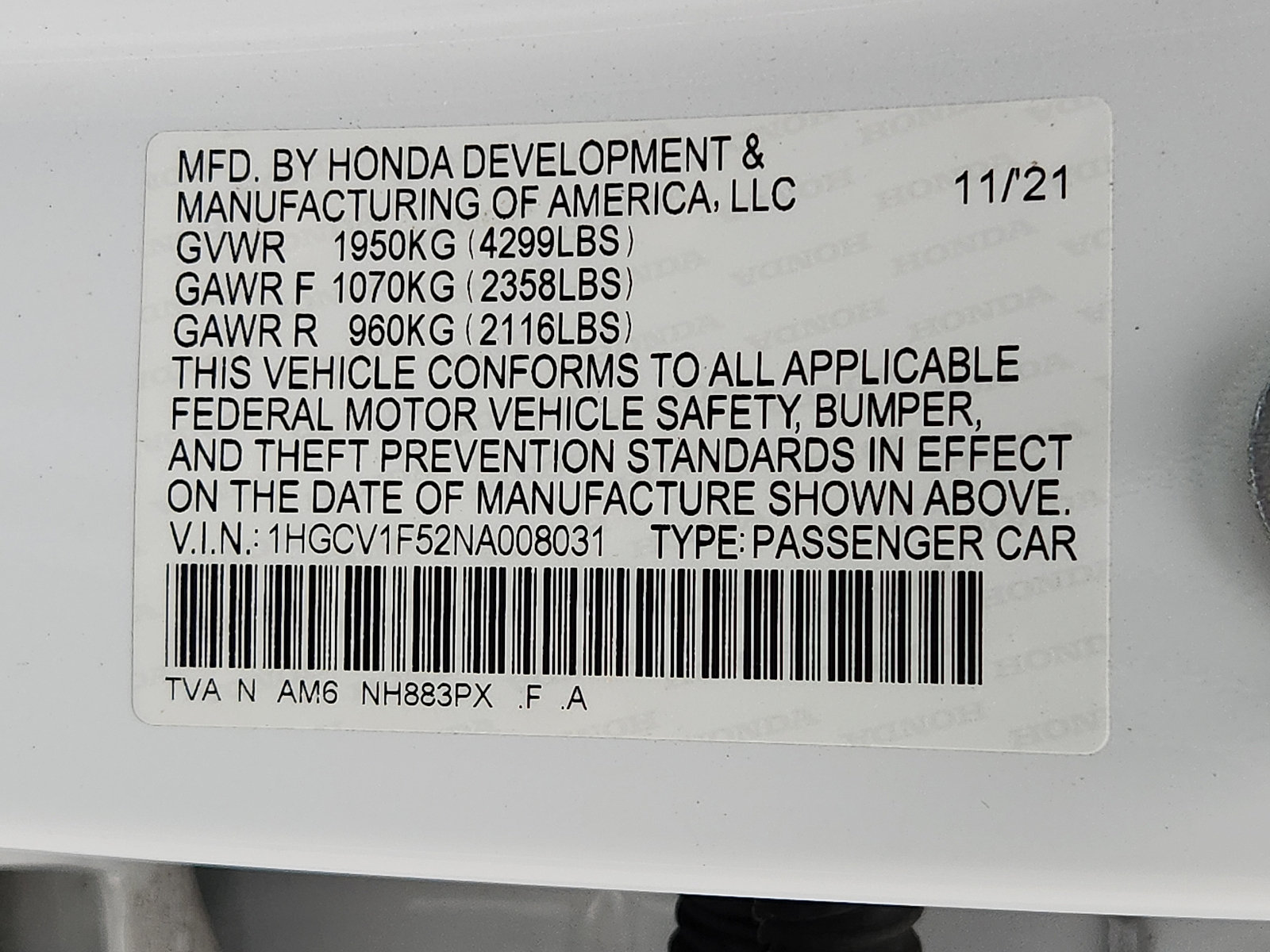 Used 2022 Honda Accord EX-L image 29
