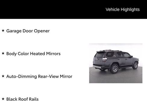 Certified 2019 Toyota 4Runner TRD Off-Road Premium AWD/4WD image 8