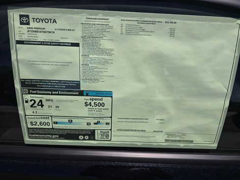 New 2026 Toyota GR86 Premium RWD image 10