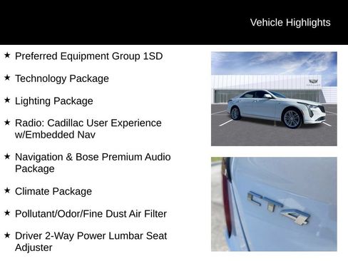 Certified 2025 Cadillac CT4 Premium Luxury AWD/4WD image 10