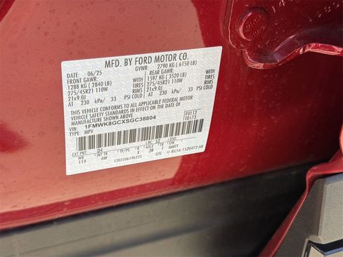 New 2025 Ford Explorer ST w/ Sun And Sound Package image 24