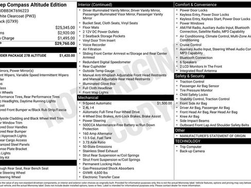 Used 2019 Jeep Compass Altitude image 6