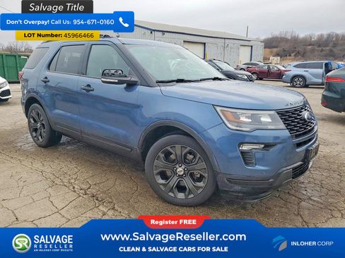 Used 2018 Ford Explorer Sport w/ Equipment Group 401A image 5