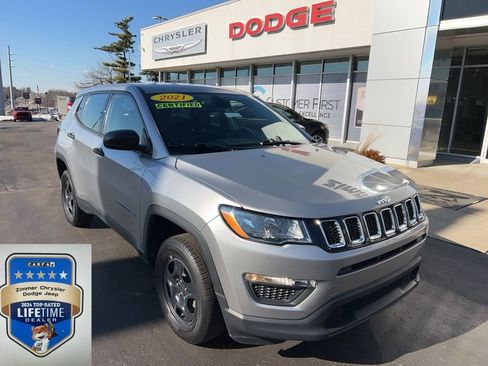 Certified 2021 Jeep Compass Sport image 1