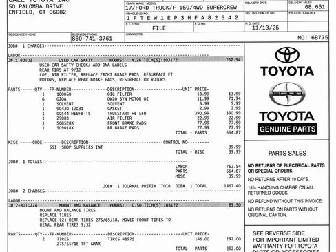 Used 2017 Ford F150 XLT w/ Equipment Group 301A Mid image 8