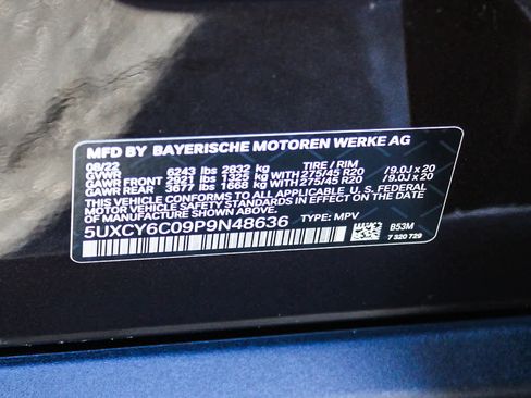 Certified 2023 BMW X6 xDrive40i image 35