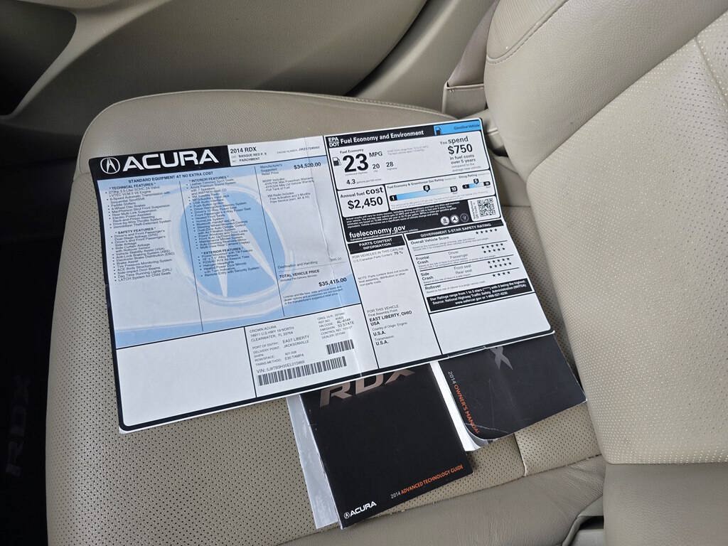 Used 2014 Acura RDX FWD image 23