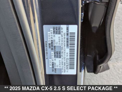 New 2025 MAZDA CX-5 AWD 2.5 S w/ Select Package image 15