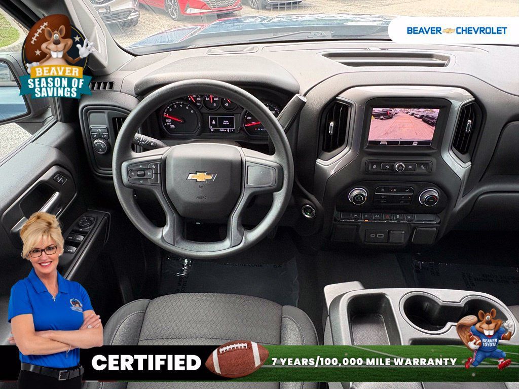 Used 2024 Chevrolet Silverado 1500 Custom RWD image 16