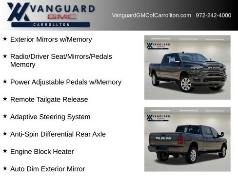 Used 2025 RAM 2500 Laramie w/ Sport Appearance Package AWD/4WD image 12