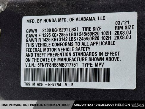 Used 2021 Honda Passport EX-L image 31