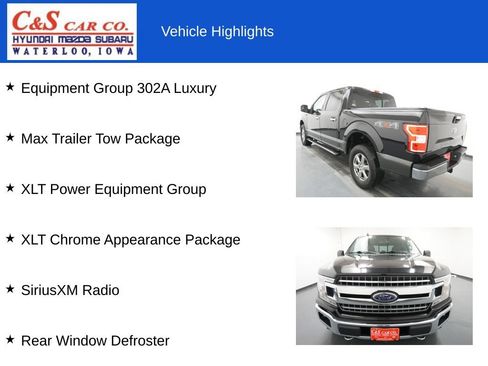Used 2020 Ford F150 XLT w/ Equipment Group 302A Luxury AWD/4WD image 7