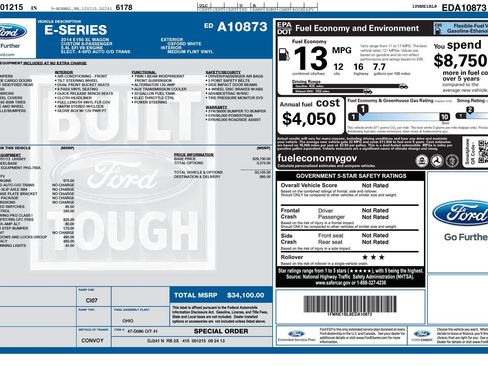 Used 2014 Ford E-150 and Econoline 150 XL w/ Power Windows & Locks Group image 5