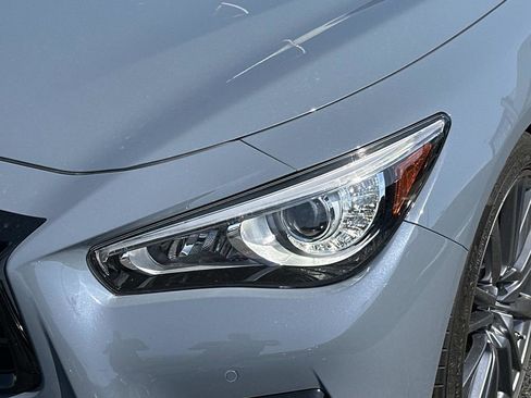 Used 2023 INFINITI Q50 Red Sport 400 w/ Carbon Fiber Package RWD image 8